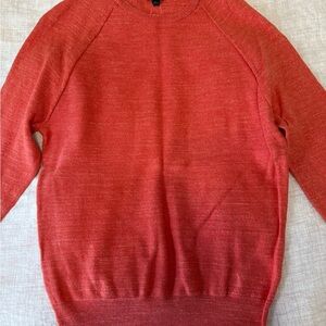 J. Crew Vibrant Red Pullover
